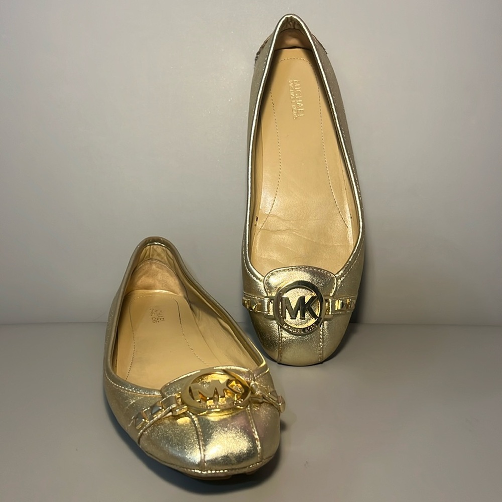 Metallic Gold Michael Kors